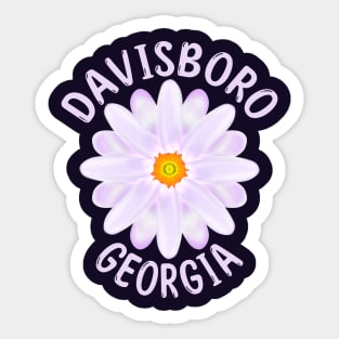 Davisboro Georgia Sticker